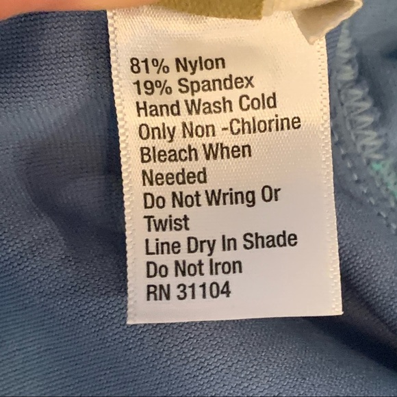 New True Craft One Piece Swimsuit Women’s Size XL X-Large Color Block Strapless - Picture 6 of 7